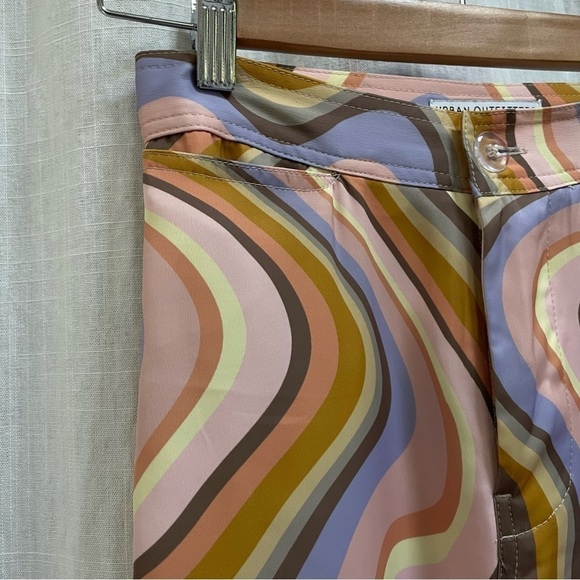 Urban Outfitters Olympia Psychedelic Print Wide Leg size XS - Picture 12 of 14